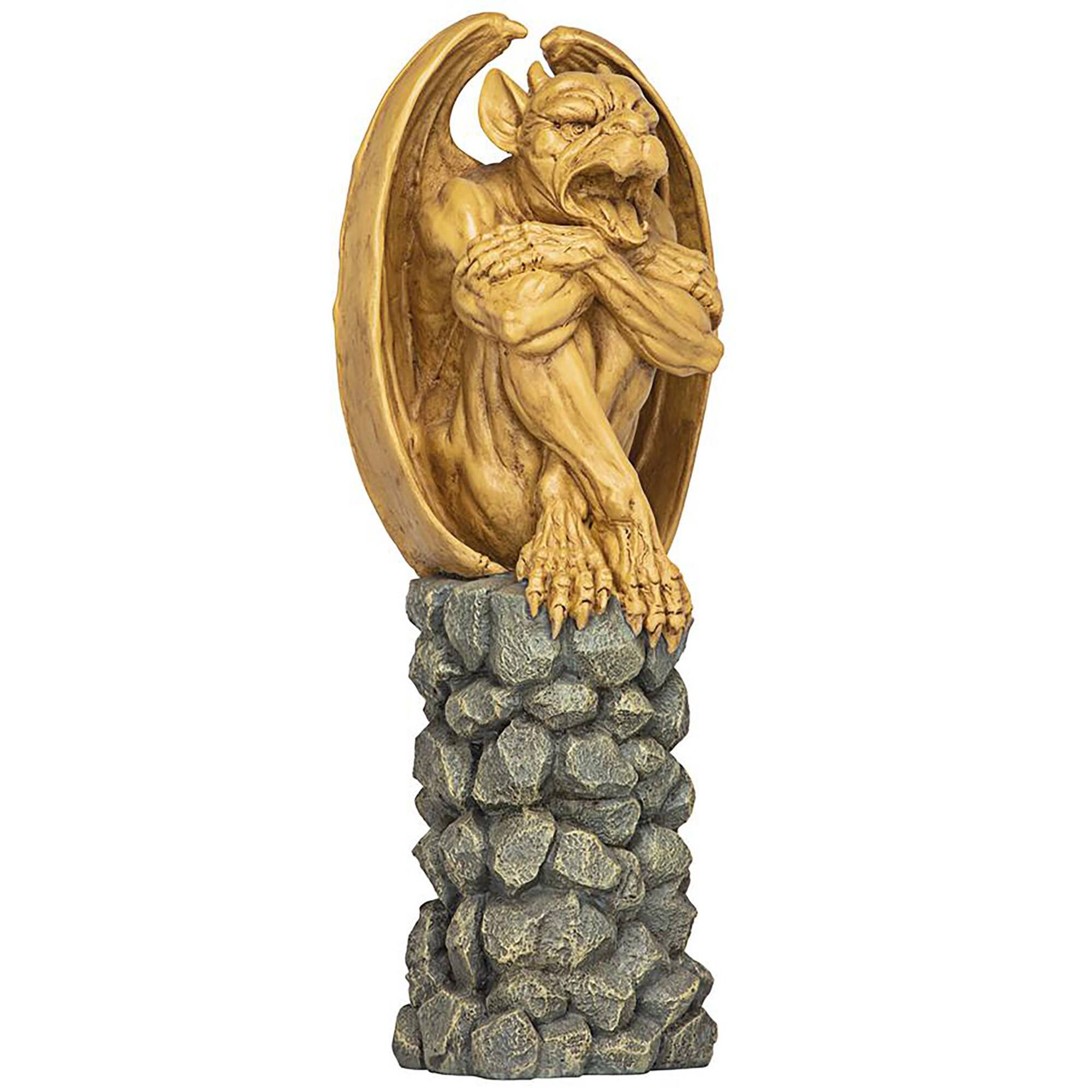 Design Toscano 20.5" Trystan Gargoyle Sentry of the Night Sculpture